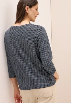 Two Tone Strukturshirt