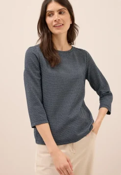 Two Tone Strukturshirt