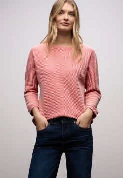 Two-Tone Strukturshirt
