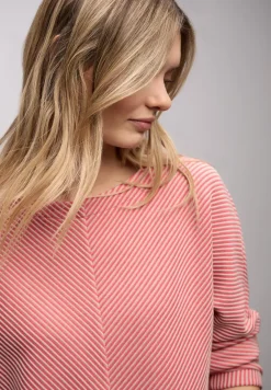 Two-Tone Strukturshirt