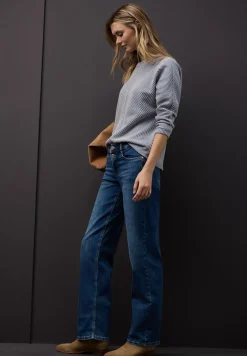 Two-Tone Strukturshirt