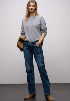 Two-Tone Strukturshirt