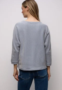 Two-Tone Strukturshirt