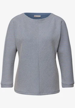 Two-Tone Strukturshirt