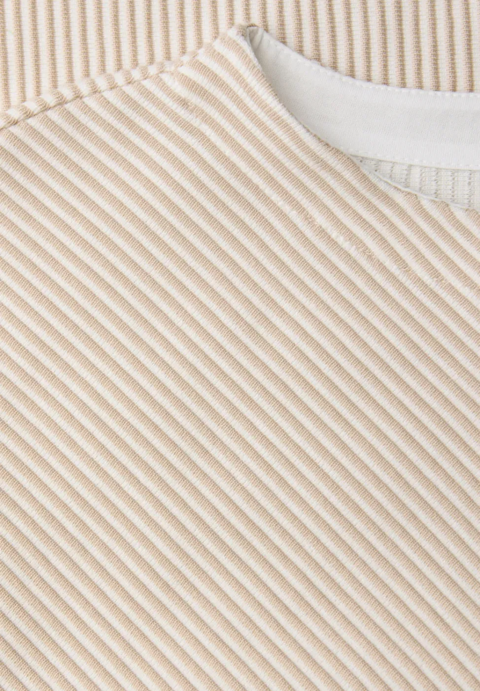 Two-Tone Strukturshirt