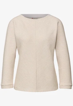 Two-Tone Strukturshirt
