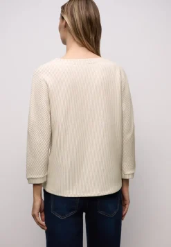Two-Tone Strukturshirt