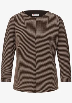 Two-Tone Strukturshirt