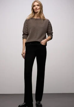 Two-Tone Strukturshirt