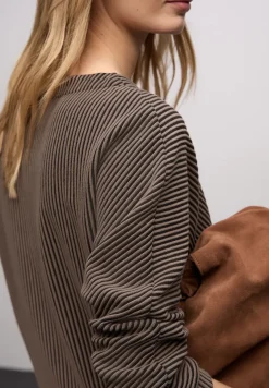 Two-Tone Strukturshirt