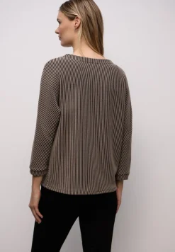 Two-Tone Strukturshirt