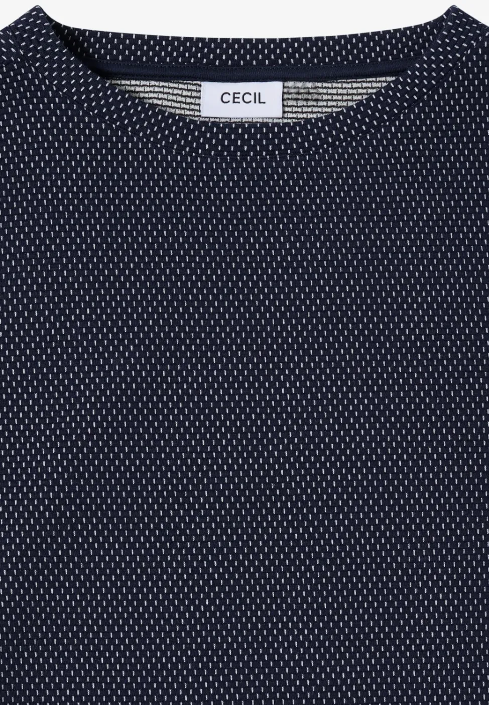 Two Tone Strukturshirt
