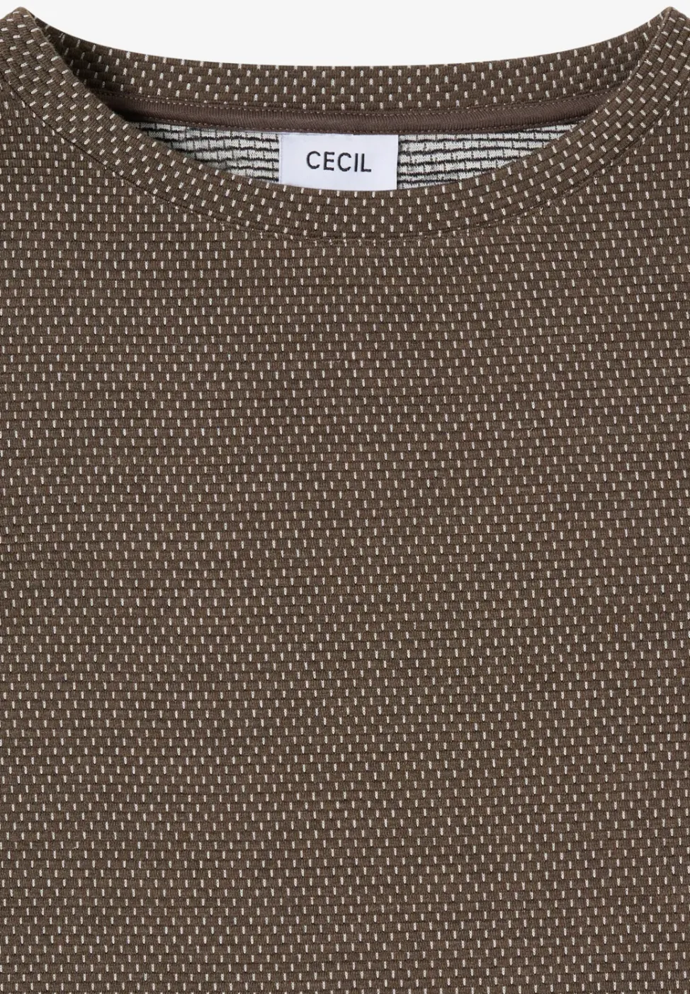 Two Tone Strukturshirt