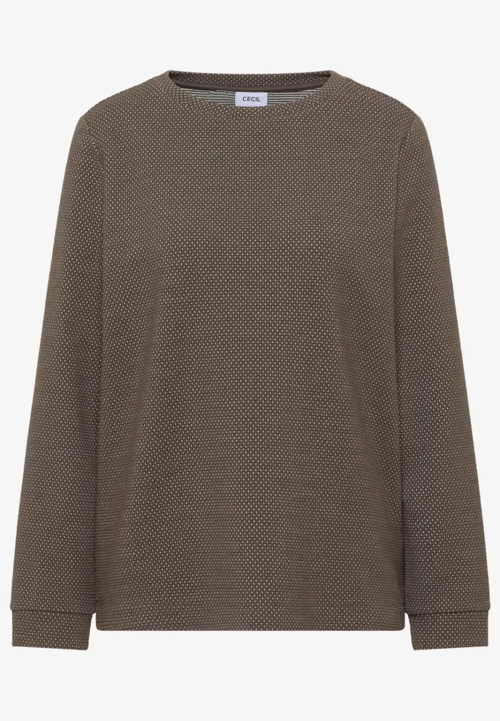 Two Tone Strukturshirt