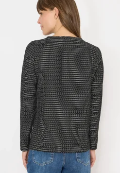 Two-Tone Strukturshirt