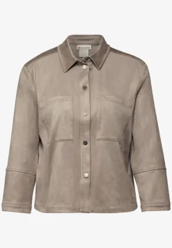 Velours Bluse