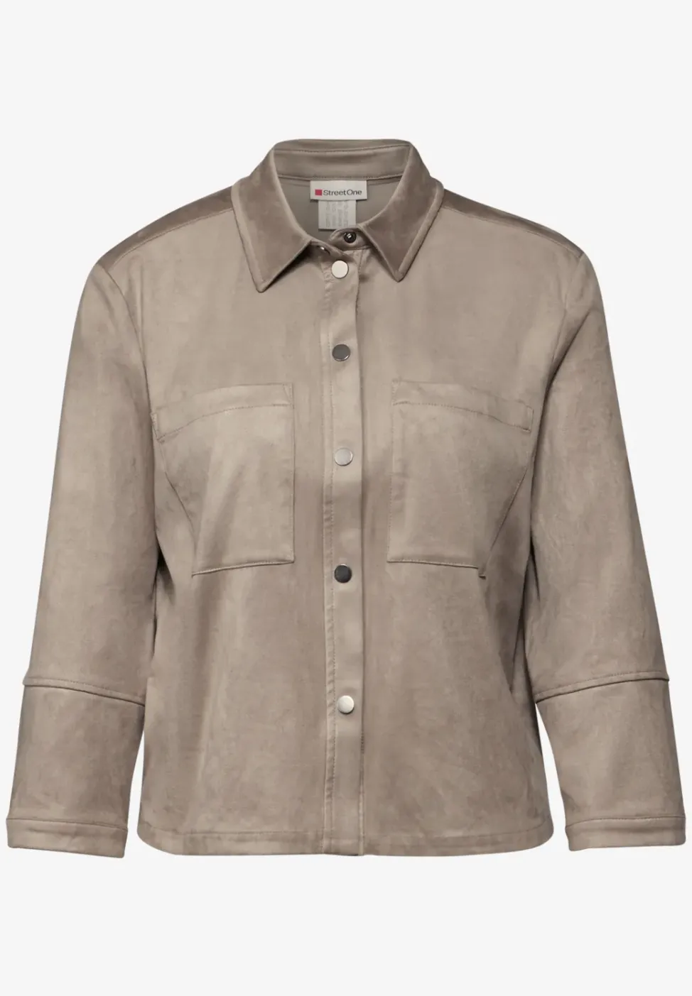 Velours Bluse