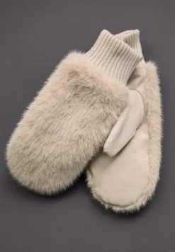 Velours Fäustlinge