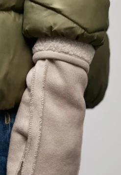 Velours Handschuhe