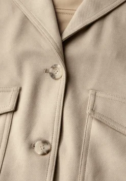 Velours Jacke
