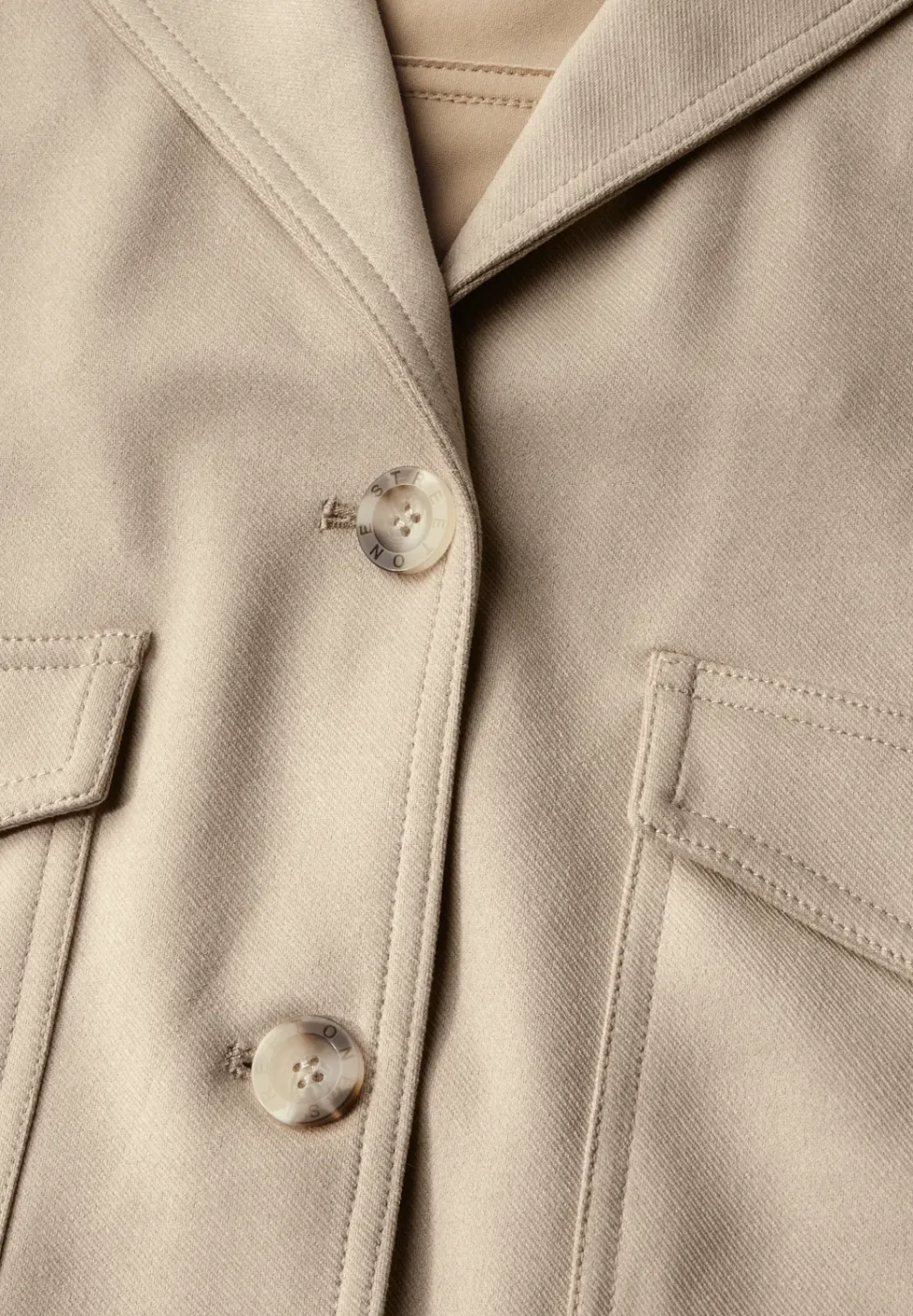 Velours Jacke