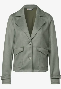 Velours Jacke