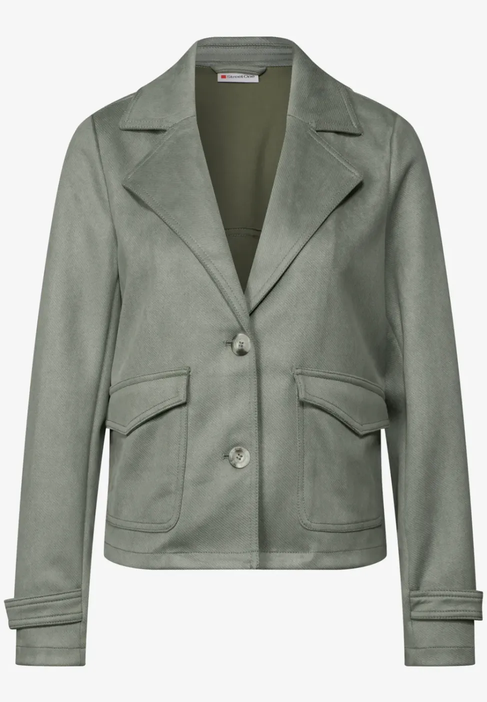 Velours Jacke