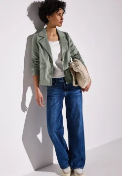 Velours Jacke