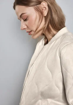 Velours Steppjacke