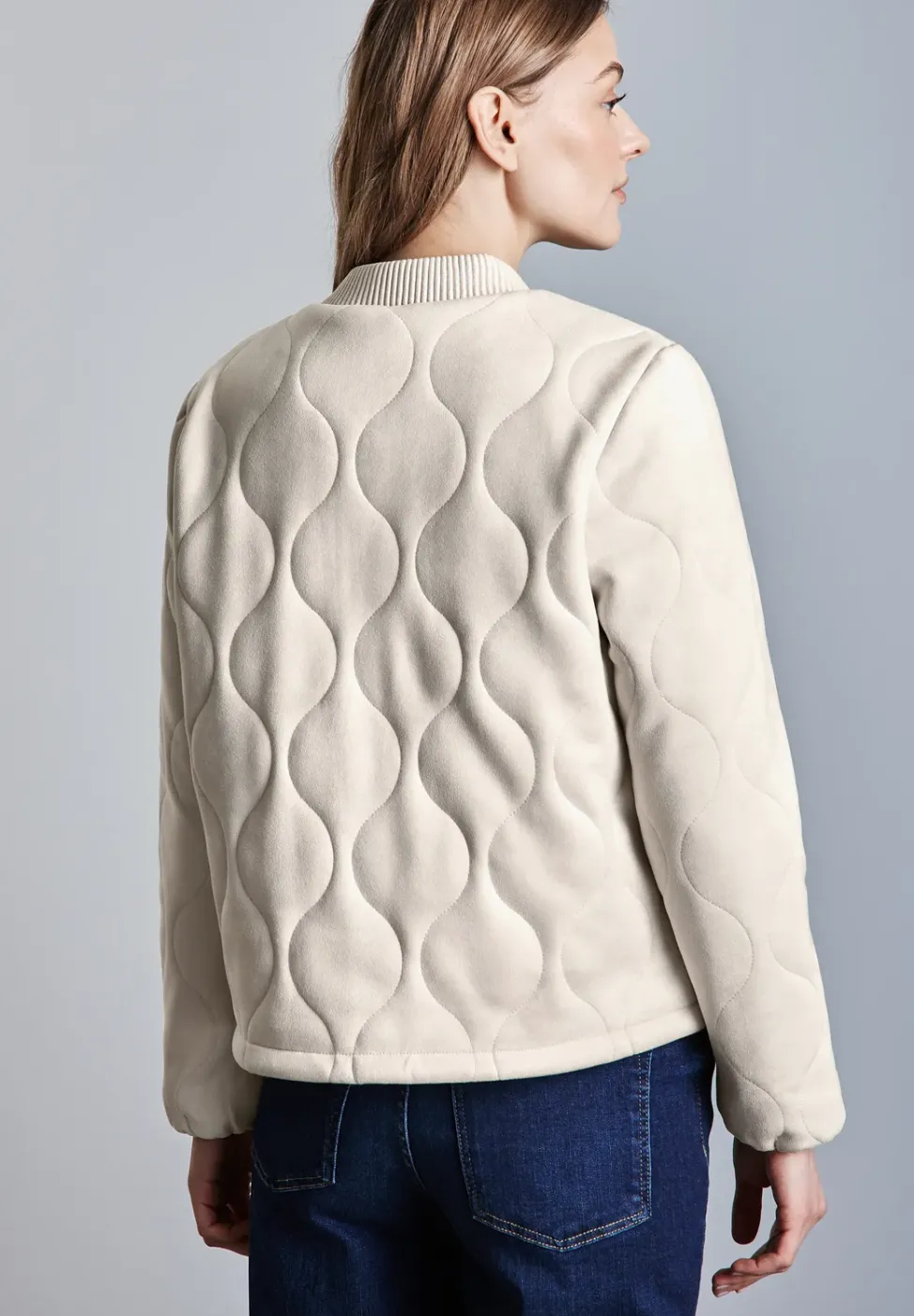Velours Steppjacke