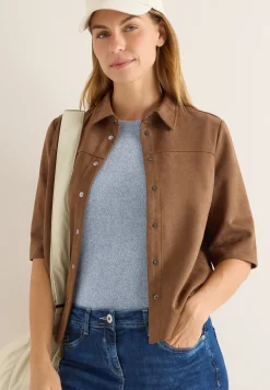Veloursbluse