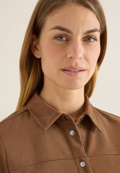 Veloursbluse