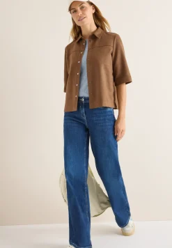 Veloursbluse