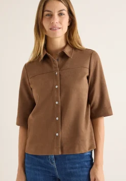 Veloursbluse