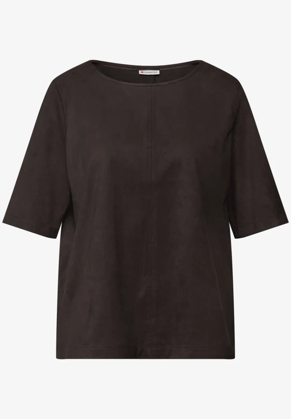 Velours Blusenshirt