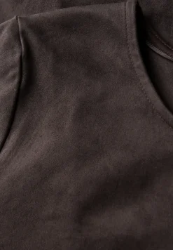 Velours Blusenshirt
