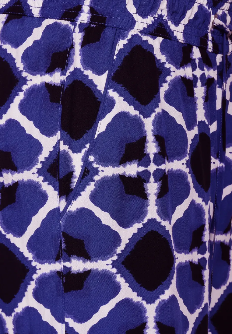 Viskose Hose mit Print