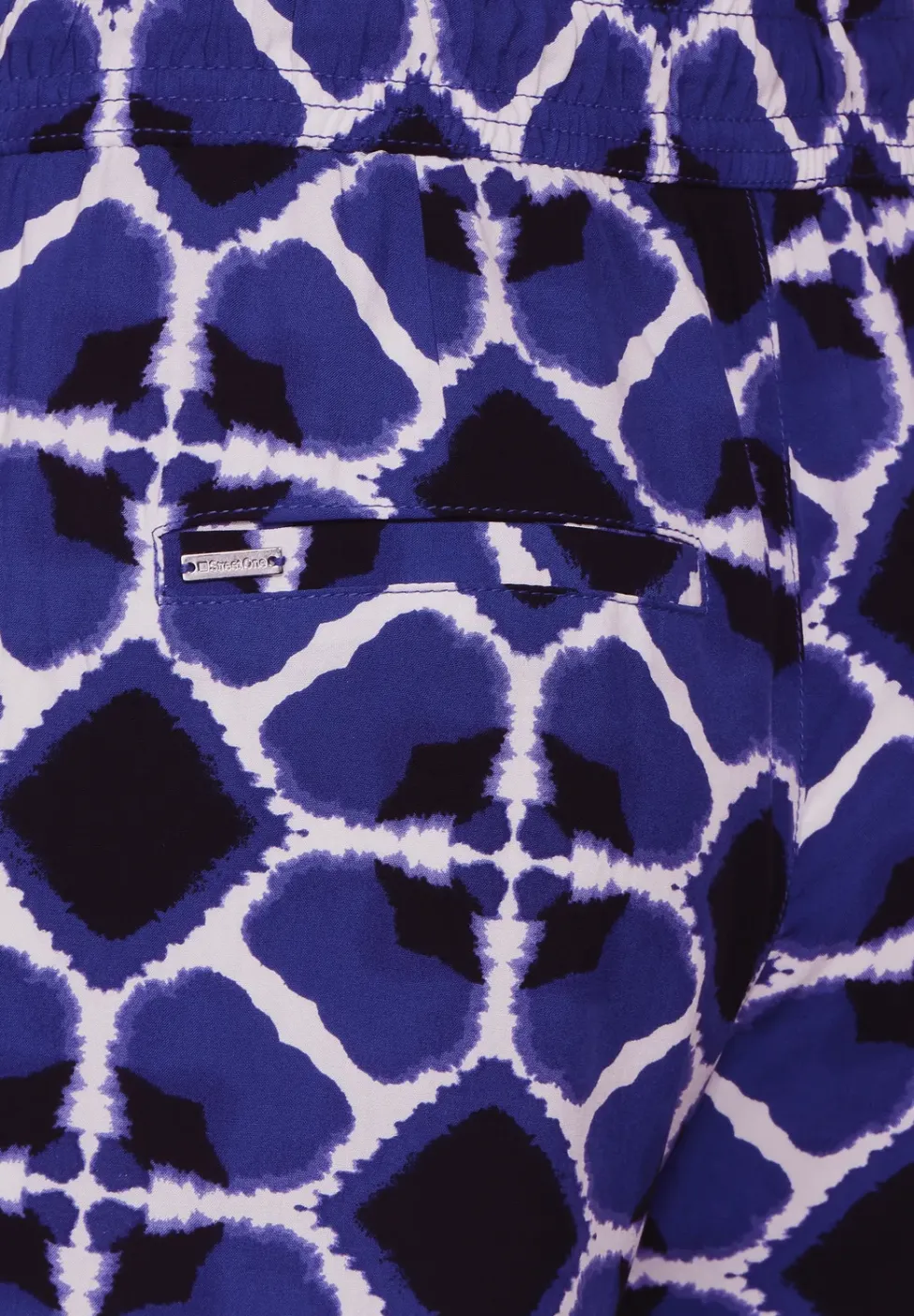 Viskose Hose mit Print