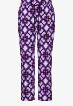 Viskose Hose mit Print