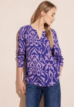 Viskose Print Bluse