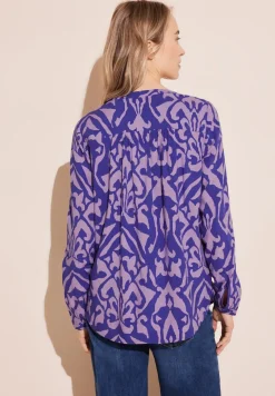 Viskose Print Bluse