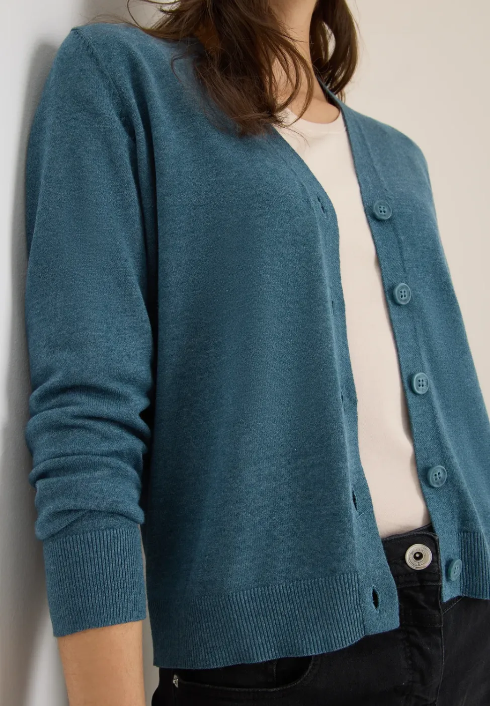 V-Neck Cardigan