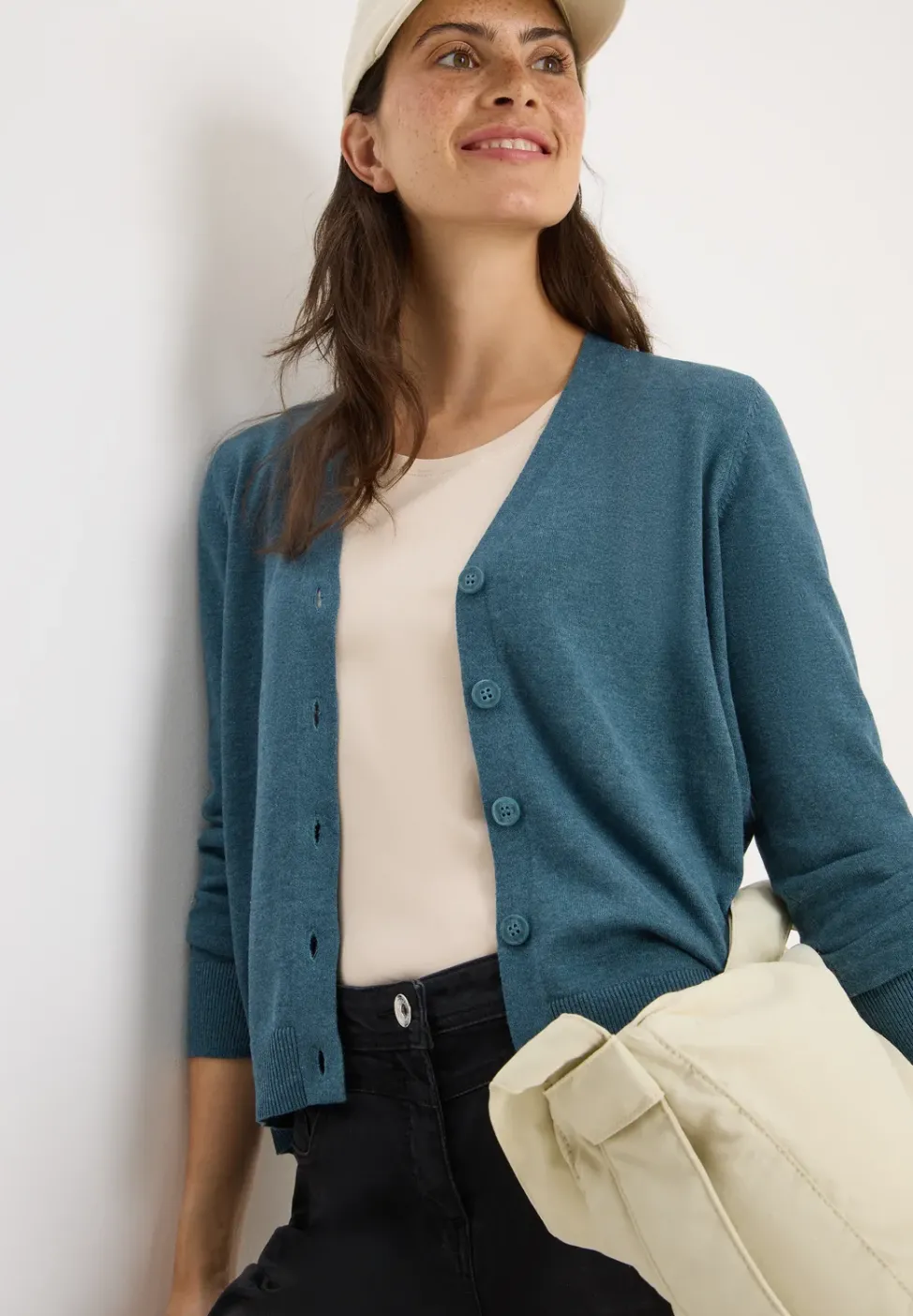 V-Neck Cardigan