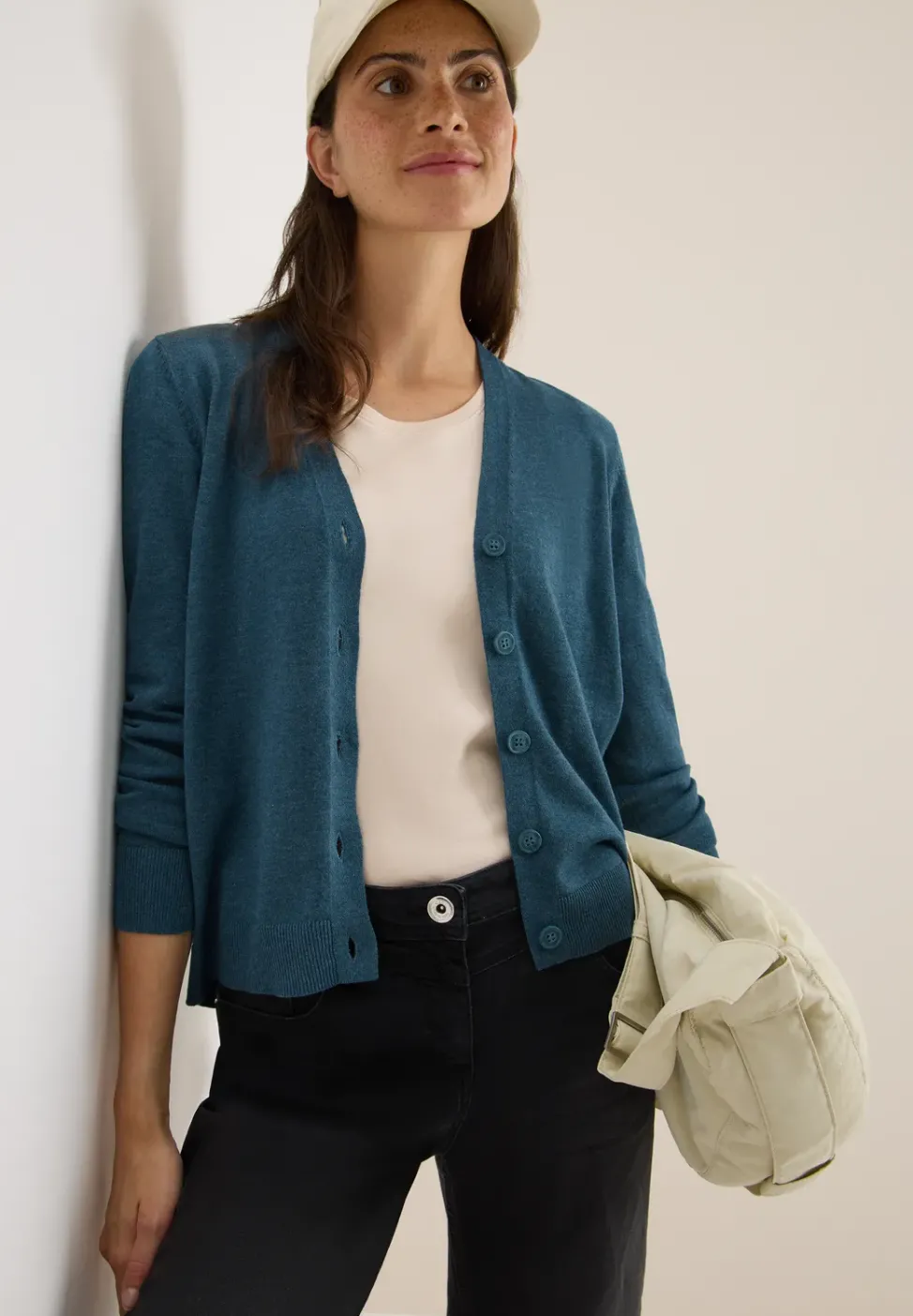 V-Neck Cardigan