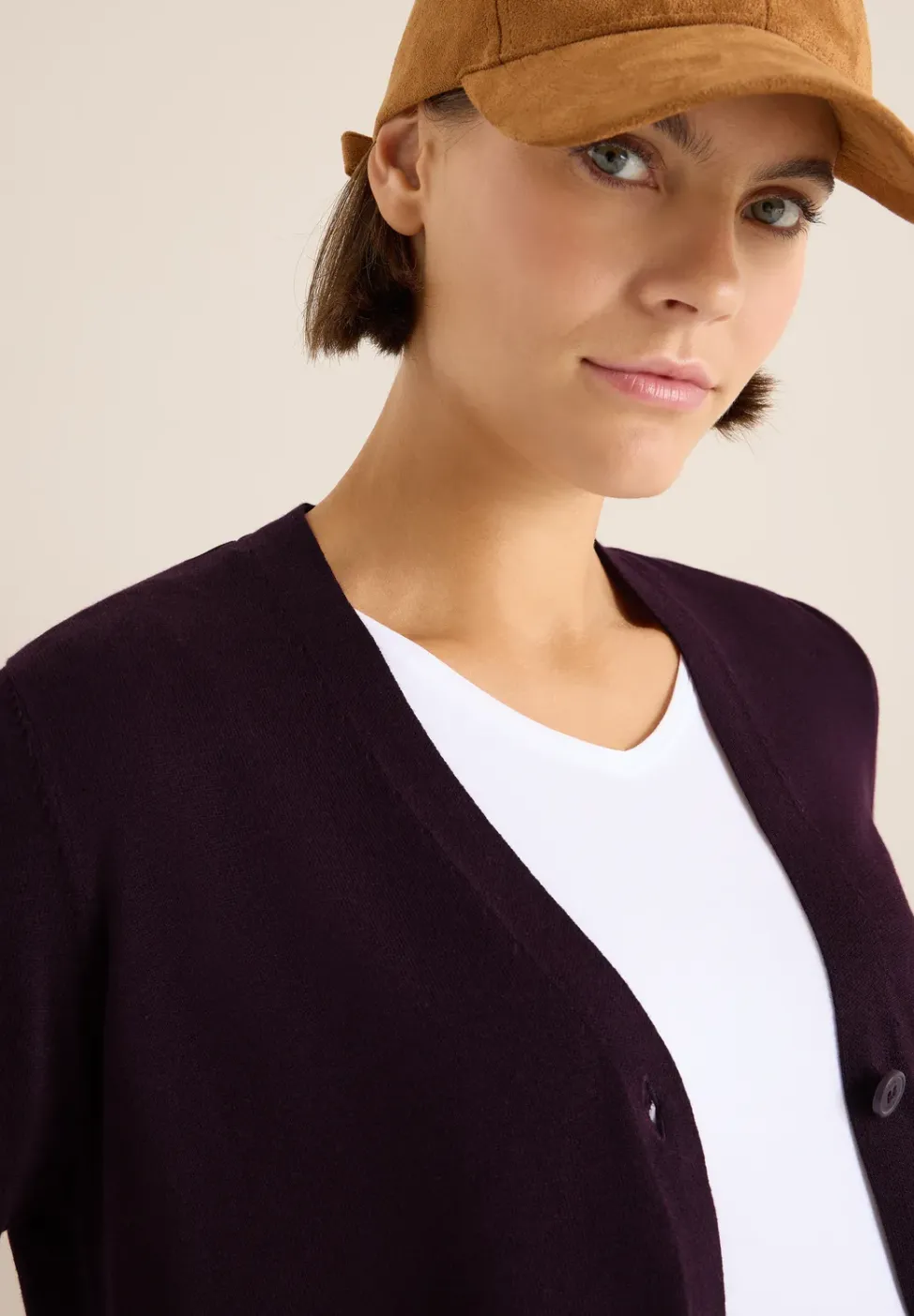 V-Neck Cardigan