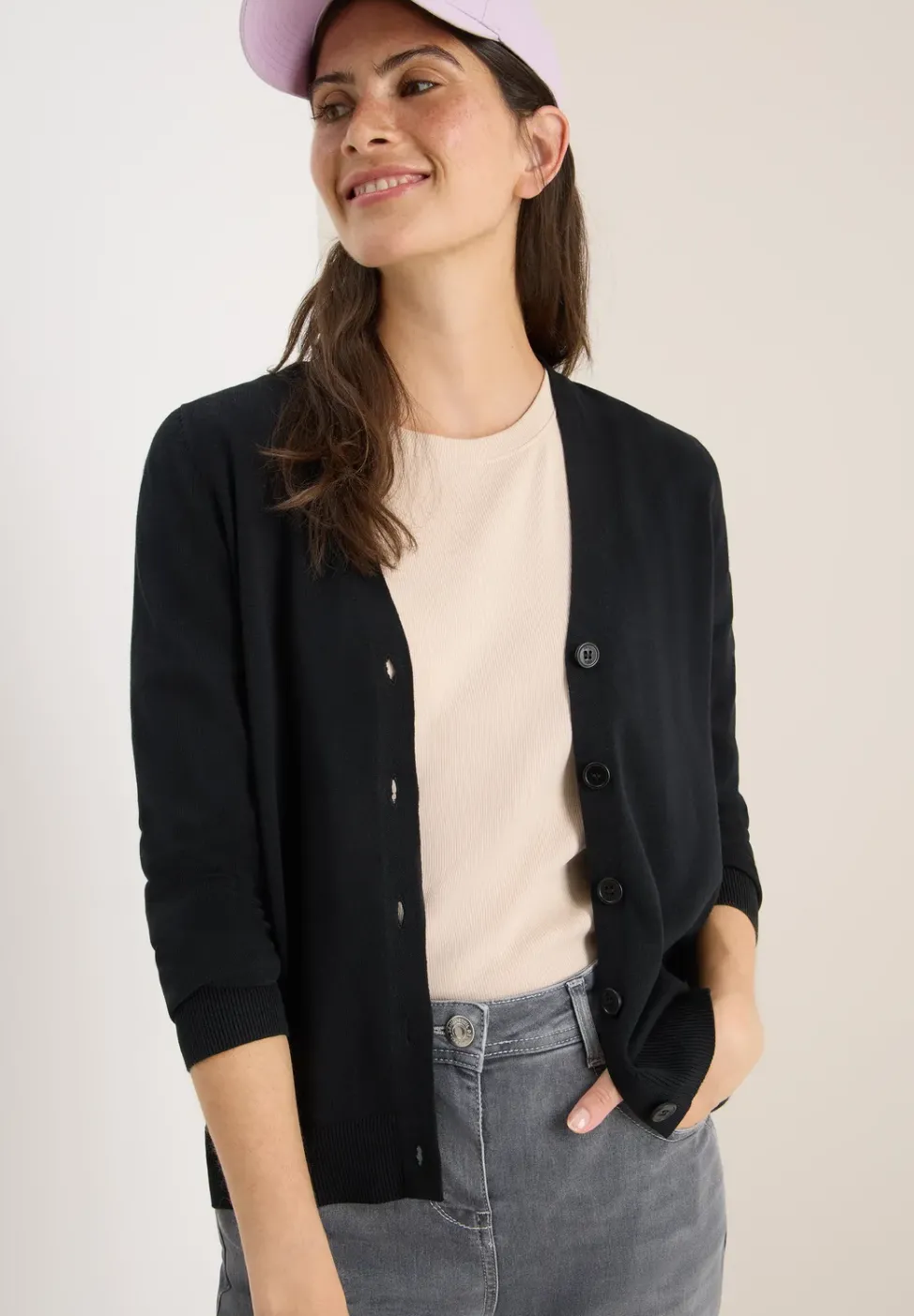 V-Neck Cardigan