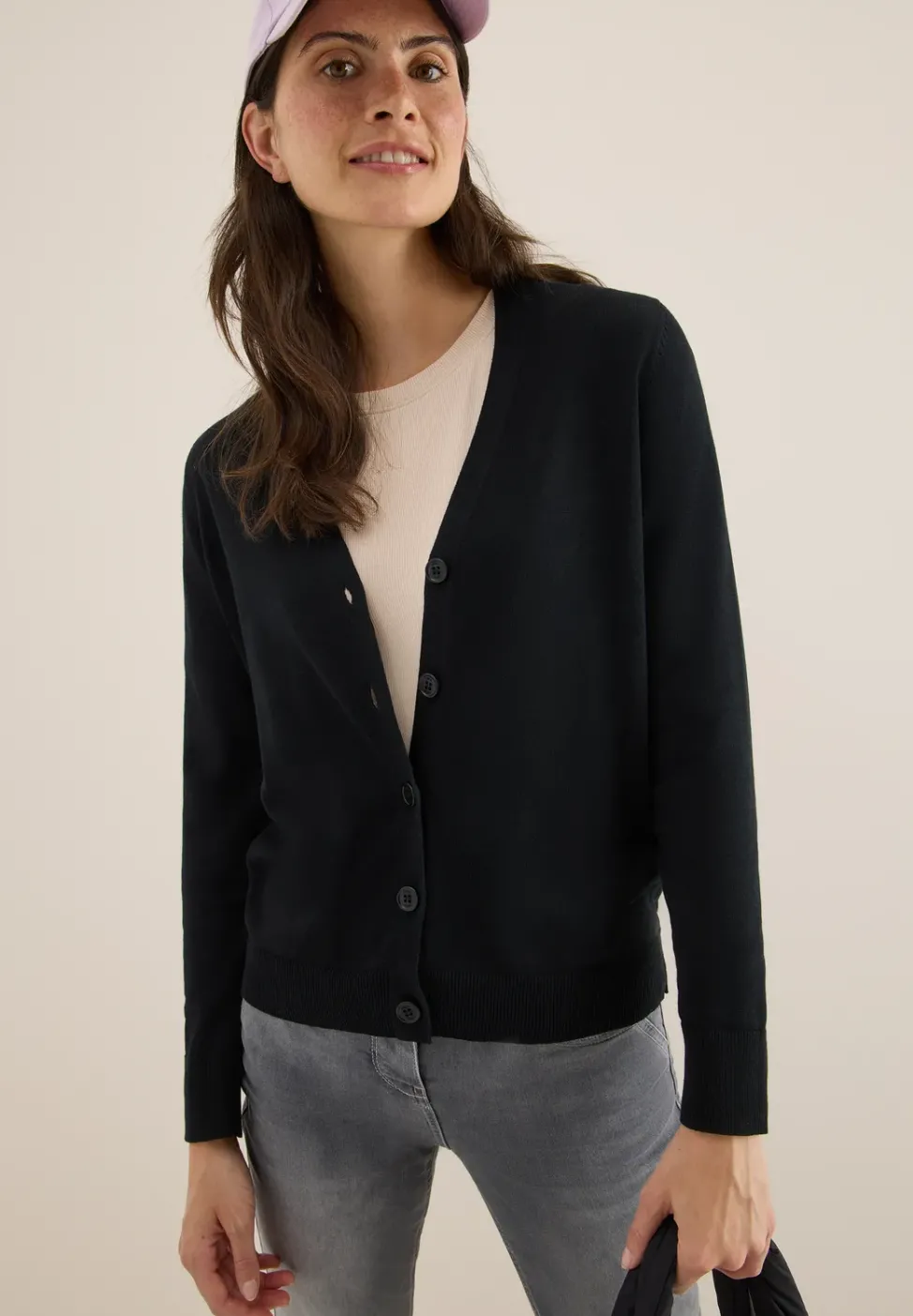 V-Neck Cardigan