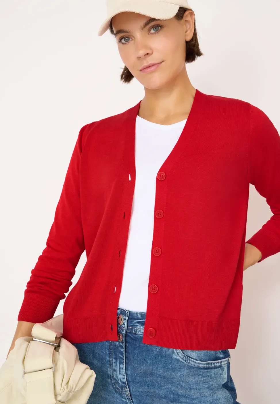 V-Neck Cardigan