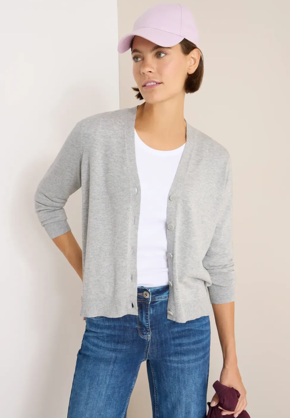 V-Neck Cardigan