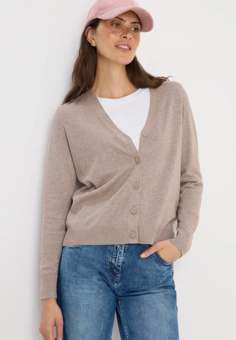 V-Neck Cardigan